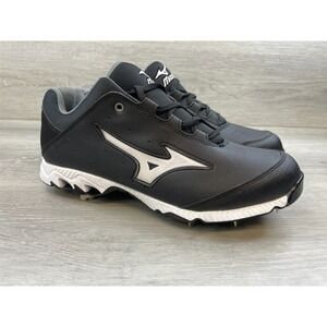 Mizuno 9-Spike Swift 3 Switch‎ Women's Cleats Softball 12 Black Athletic Shoes